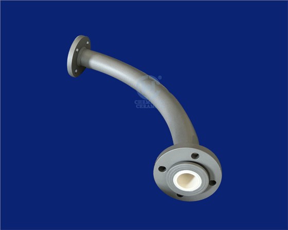 耐磨陶瓷彎頭 耐磨陶瓷彎頭